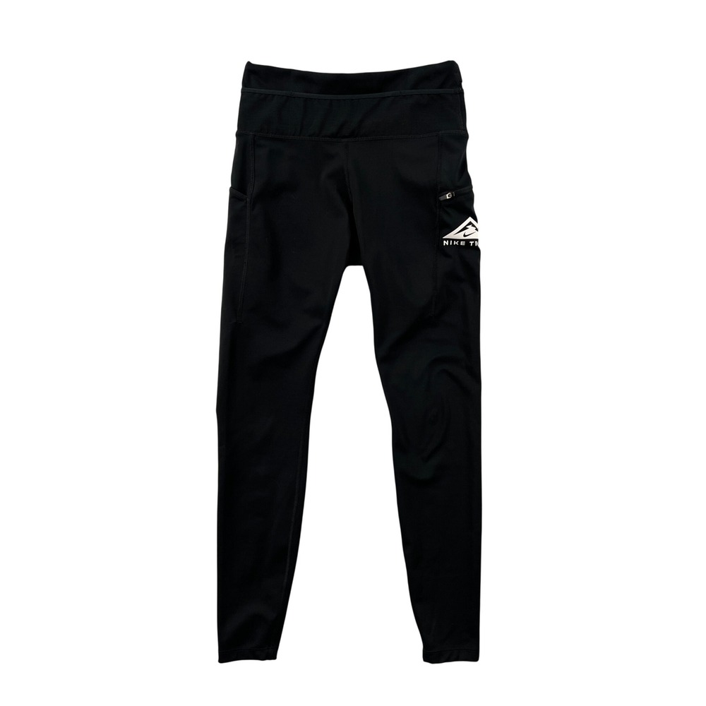 Nike Epic Luxe Trail Running Leggings Womens Small Black Pockets DM7575-010